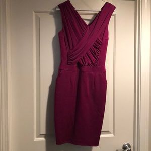 Reiss magenta cocktail dress